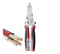 Dénudeur De Fils Coupe-Câble Antidérapant Avec Fonction De Mesure De | Outil De Sertissage De Fils Pour Les Électriciens, La Maintenance, Les Enthousiastes De Bricolage, Pour Les Connexion