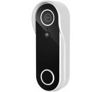Sonnette vidéo Denver VDB-218 avec Wi-Fi, comprenant un carillon intérieur, de couleur blanche, neuf