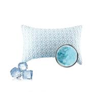 Deodar Oreiller en Mousse à Mémoire de Forme 40x60 cm, 1 Pièce, Ergonomique, Effet Rafraîchissant Longue Durée, Antibactérien, Doux & Respirant, pour Dormeurs sur Le Côté et Le Dos