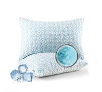 Deodar Oreiller en Mousse à Mémoire de Forme 40x60 cm, Lot de 2, Ergonomique, Effet Rafraîchissant Longue Durée, Antibactérien, Doux & Respirant, pour Dormeurs sur Le Côté et Le Dos