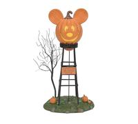 Department 56 Disney Village Halloween Pumpkintown Accessories Figurine Mickey Mouse Tour d'eau 30,5 cm Multicolore