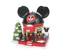 Department 56 Disney Village Mickey Mouse - Oreille de la Boutique de Chapeaux illuminés 7,09 Pouces Multicolore
