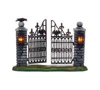 Department 56 Figurine en Fer forgé Effrayant pour Porte d'halloween Village en Forme de Village, 4,53 cm