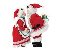Department 56 Possible Dreams Christmas Traditions Ensemble de Figurines Père Noël et Mme Claus Northpole Sweethearts Multicolore 25,4 cm