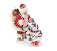Department 56 Possible Dreams Figurine de Village de Noël Père Noël 26,7 cm Multicolore