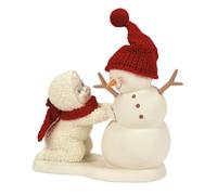 Department 56 Snowbabies Figurine Bonhomme de Neige Tickle Me Jubilee de Noël, 10,7 cm, Multicolore
