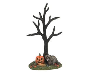 Department 56 Village Collection Accessories Figurine d'halloween The Rabid Pumpkin Bandit Tree Multicolore 20 cm