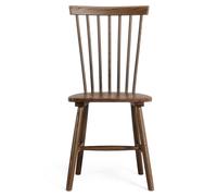 Department Wood H17 Windsor Chaises De Salle À Manger Lot De 2 Chêne Foncé