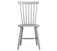 Department Wood H17 Windsor Chaises De Salle À Manger Lot De 2 Gris