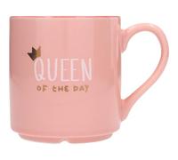 Depesche 0013594-006 Tasse préférée, motif n° 6, avec inscription en allemand (300 ml), en porcelaine, partiellement avec feuille dorée et impression intérieure