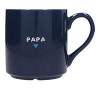 Depesche 0013594-010 Tasse préférée, motif n° 10, avec inscription en allemand (300 ml), en porcelaine, partiellement avec feuille dorée et impression intérieure