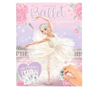 Album de Stickers - TOPModel - Ballet - 20 pages illustrées - 3 doubles pages d'autocollants - Multicolore