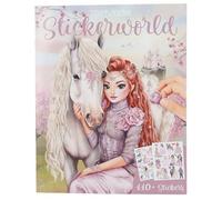Depesche Livre d'autocollants TOPModel Viva Violet 13443 – 20 pages, mannequins & chevaux