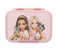 Depesche TopModel Boîte à goûter 4010070722104 Acier inoxydable Séparateur Rose Enfants