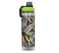 Dino World + Action 0414187 Gourde Utilisation Quotidienne 700 Ml Silicone, Polypropylène (Pp), Tritan Multicolore