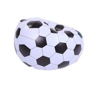 Depisuta Chaise de Ballon de Football, Fauteuil Poire de Football en PVC, canapé Gonflable à Angle incliné, Résistant à l'usure, Confortable pour Le Salon, la Chambre à Coucher