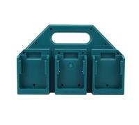 Depisuta Support de Batterie à 6 Emplacements pour 14,4 V et 18 V | Support de Transport de Batterie Portable, Support D'organisation de Stockage de Mallette à Outils D'atteries, pour les