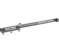 Déplaceur de plan de travail 900 H70, noir, 120 kg, rail de 848 mm