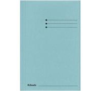 Dépliant Leitz Esselte à 3 rabats Folio, bleu