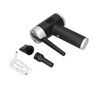Dépoussiéreur d'air Portable sans fil, polyvalent, puissant, 32000 tr/min, pour usage domestique et automobile, noir + argent