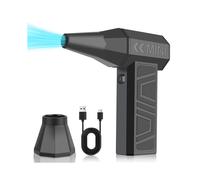 Dépoussiéreur Sans Fil 130 000 Tr/Min, Souffleur Haute Vitesse, Ventilateur Turbo à Puissance Réglable, pour le Nettoyage des Appareils