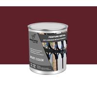 DEPROMA Peinture métal anticorrosion int/ext | Qualité professionnelle (Rouge vin - RAL 3005)