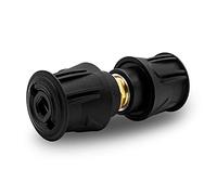 DERASL Accessoires nettoyeur haute pression : raccord rapide haute pression double tête Karcher, adaptateur de raccordement de tuyau 2 pack