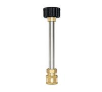 DERASL Adaptateur de pistolet de nettoyage haute pression, adaptateur de pistolet à mousse à connexion rapide 1/4 "avec embout de buse