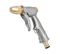 DERASL Pistolet d'arrosage métal Pistolet Arrosoir,Pulvérisateur de Jardin à haute pression,bouton de contrôle de débit facile - Métal 100% - pour Lavage de Voiture, Arrosage de Jardin/Pelouse