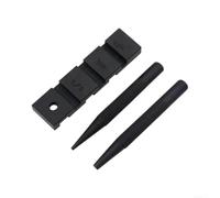 Dérive pour chaîne Scie pour robuste Grip Caoutchouc Anti-dérapant(1) | Métal pour robuste, grip caoutchouc, compact 16x9cm, pour idéal pour chantier, pour forêt, maintenance rapide