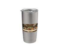 Dernière Cène de Leonardo daVinci Gobelet isotherme en acier inoxydable double paroi