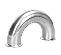 DERNORD Raccord de tuyau sanitaire coudé à 180 degrés SS304 Tri Clamp 5,1 cm