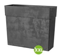 DEROMA Muret haut LIKE R - 78x29,5 cm H65 cm - Anthracite