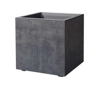 Deroma Pot à plantes Millenium plastique anthracite 39 x 39 cm