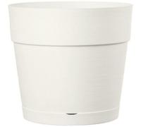 Deroma Pot de fleurs Vaso Save R – 48 x H43,1 cm – 58 L – Blanc