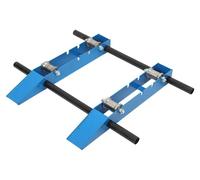 Dérouleur de câble - Support de déroulement - Pour câbles et câbles à fibre optique - Roue en acier - Portable - Horizontal - Compact