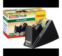 Dérouleur de table TESA Easy Cut Economy 59327-00-00 pour tesafilm, distributeur de bureau antidérapant, lame d'arbre pour coupe lisse