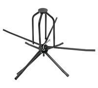 Dérouleur de tuyaux pour chauffage au sol - Bobine de tuyaux pour chauffage au sol - Charge lourde - Double roulement - Tige de pression - Sac en toile - Capacité de charge : 200 kg - Noir