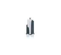 Kela Support pour essuie-tout Stella 11200 métal brillant 15x15x32 cm noir