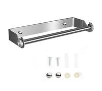 Derouleur Essuie Tout, Distributeur Papier Aluminium Sopalin et Film | Derouleur Porte Sopalin, Devidoir Porte Essuie Tout Mural, Support Sopalin Mural Déroulant de Rouleau Cuisine (Argent)