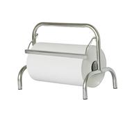 Dérouleur Papier INOX Comptoir 330 mm - Support Rouleau 400 mm - Stable - Cuisine & Atelier