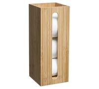 Dérouleur papier toilette en bambou - 1 rouleau - Beige