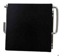 DEROULEUR PAPIER WC MDF - NOIR MAT