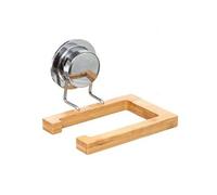 - Dérouleur Papier WC Ventouse "Bambou" 15cm Naturel