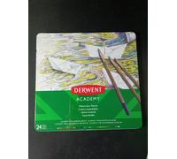 Derwent Metallic Box Watercolour Colouring Pencil 24 Units Multicolore Enfants