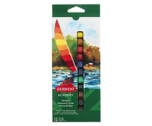 Derwent Academy 2302406 Peinture à l'huile 12 ml (lot de 12)