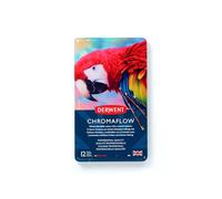 Derwent Metallic Box Chromaflow Pencil 12 Units Multicolore Enfants