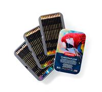 Derwent Chromaflow - Boîte de 36 Crayons de Couleurs, Mines Tendres de 3,5 mm, Faciles à Estomper, pour Dessin & Coloriage, Qualité Professionnelle, 2306012