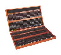 Derwent Coloursoft Boîte En Bois De 72 Crayons De Couleur
