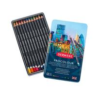 Derwent Crayon De Couleur Procolour Métallique 12 Unités